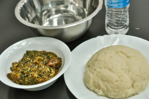 Okro Soup: no apto para paladares conservadores ni comensales remilgosos.