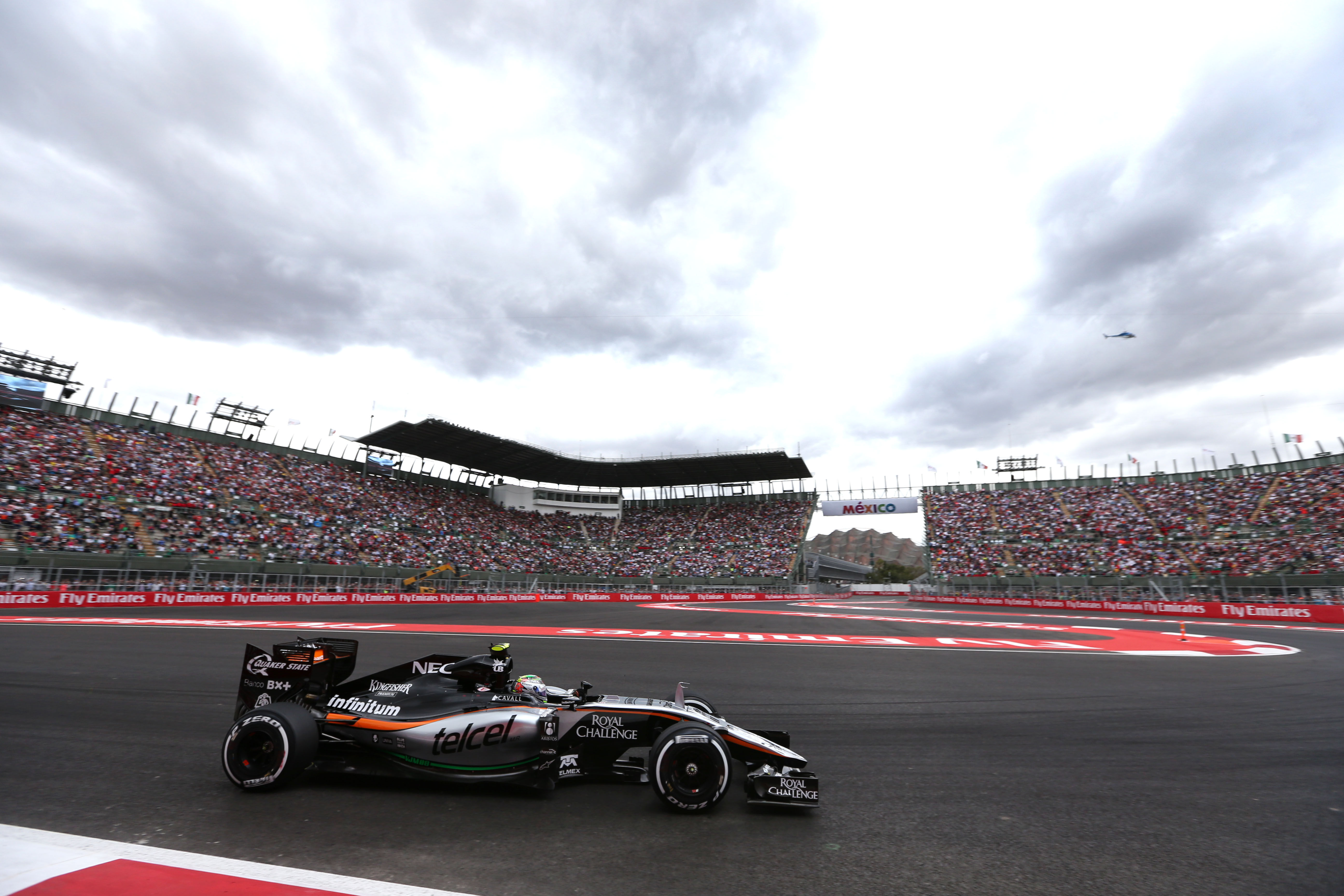 Motor Racing - Formula One World Championship - Mexican Grand Prix - Qualifying Day - Mexico City, Mexico