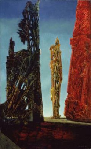 Max Ernst, Torpid Town, 1943