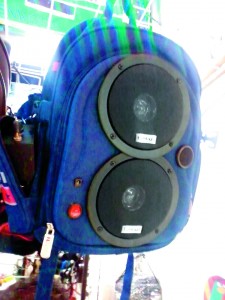 mochila bocinero
