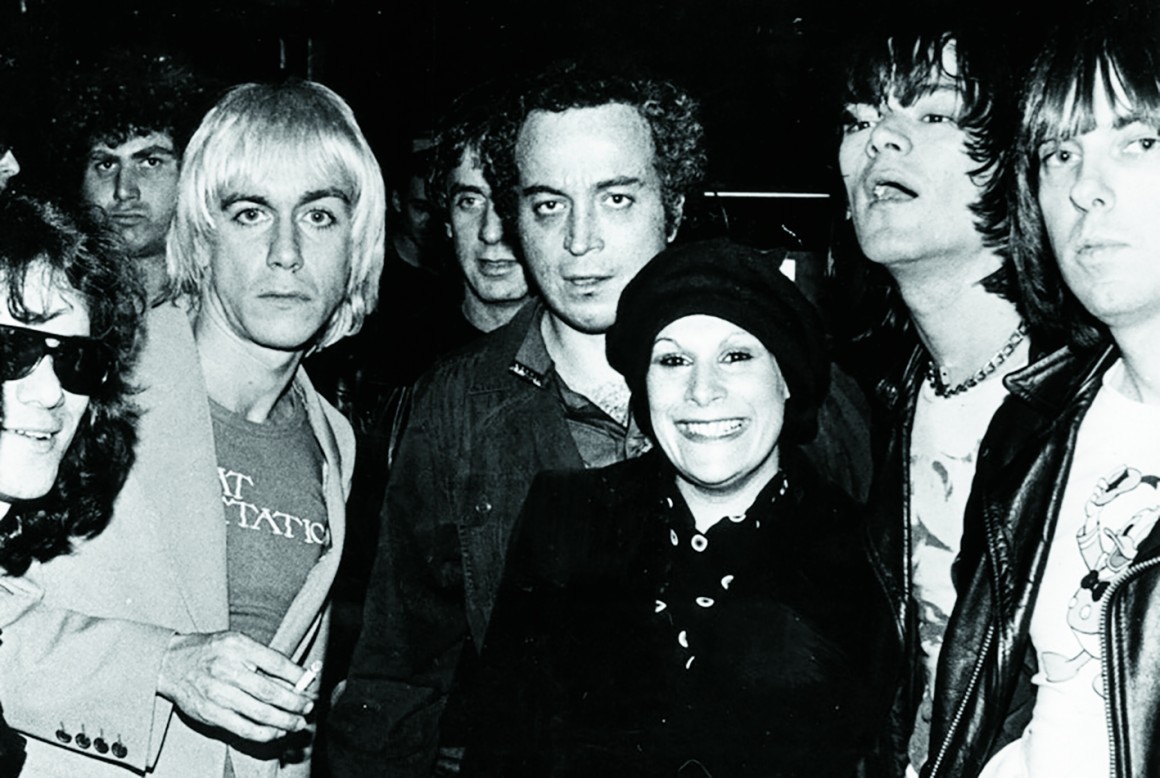 seymourstein con Iggy Pop. pg