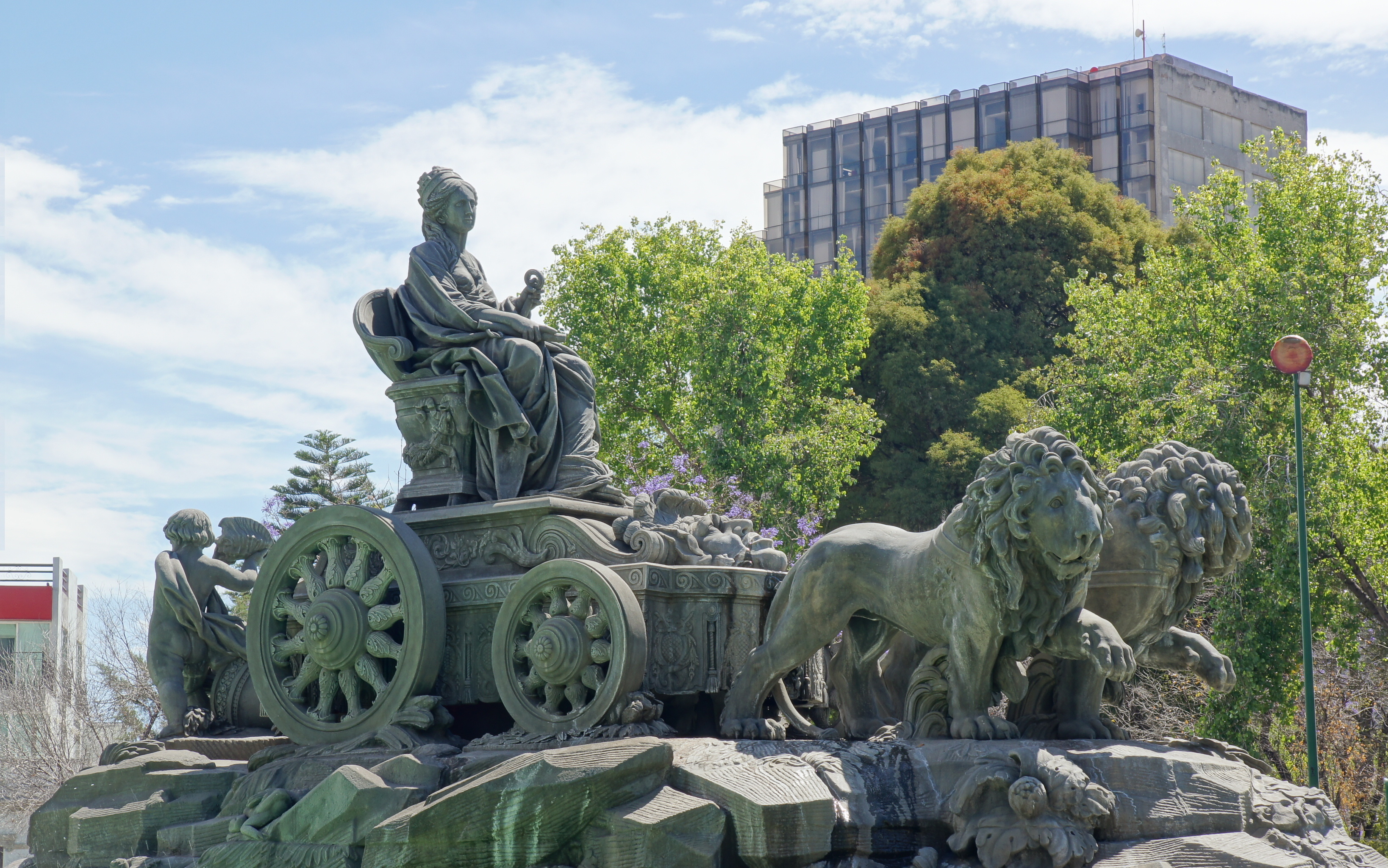 Resultado de imagen para glorieta de cibeles