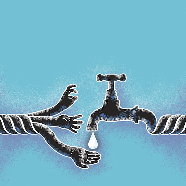 26102016 La Coordinadora Nacional Agua Para Todos planteará una propuesta de ley de agua. Arte: Andree Ávalos