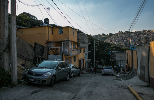 Calle Tlali, en San Mateo / Foto: Lulú Urdapilleta