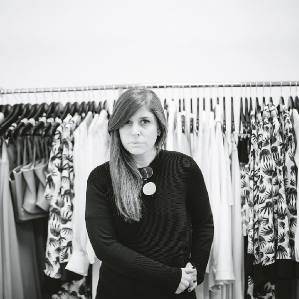 22112016 Lorena Saravia en su estudio en la colonia Roma. Ella es una de los representantes de la moda mexicana. Foto, Lulú Urdapilleta.