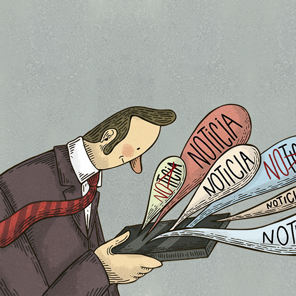 23012017 Desde hace seis años, especialistas detectaron las técnicas más utilizadas para difundir noticias falsas. Arte, Alberto Montt