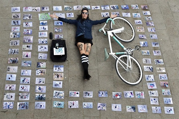 Rodada 200 años, bici y rodada