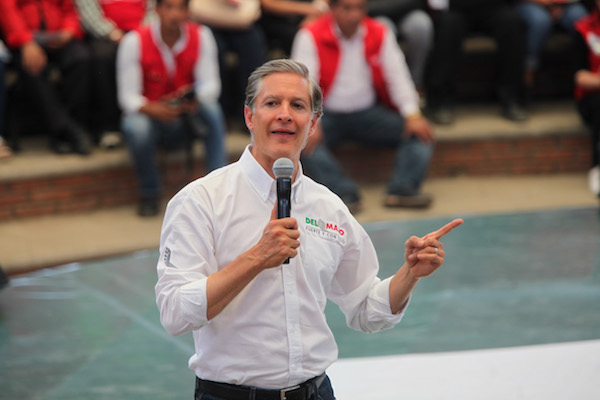 Alfredo_del_Mazo_Candidato_Edomex_Elecciones l candidato de la coalición PRI-PNA-PES-PVEM a la gubernatura del Estado de México, Alfredo del Mazo Maza visito el municipio de Tejupilco