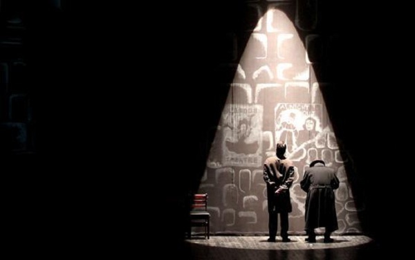 dama teatro, obra, miedo